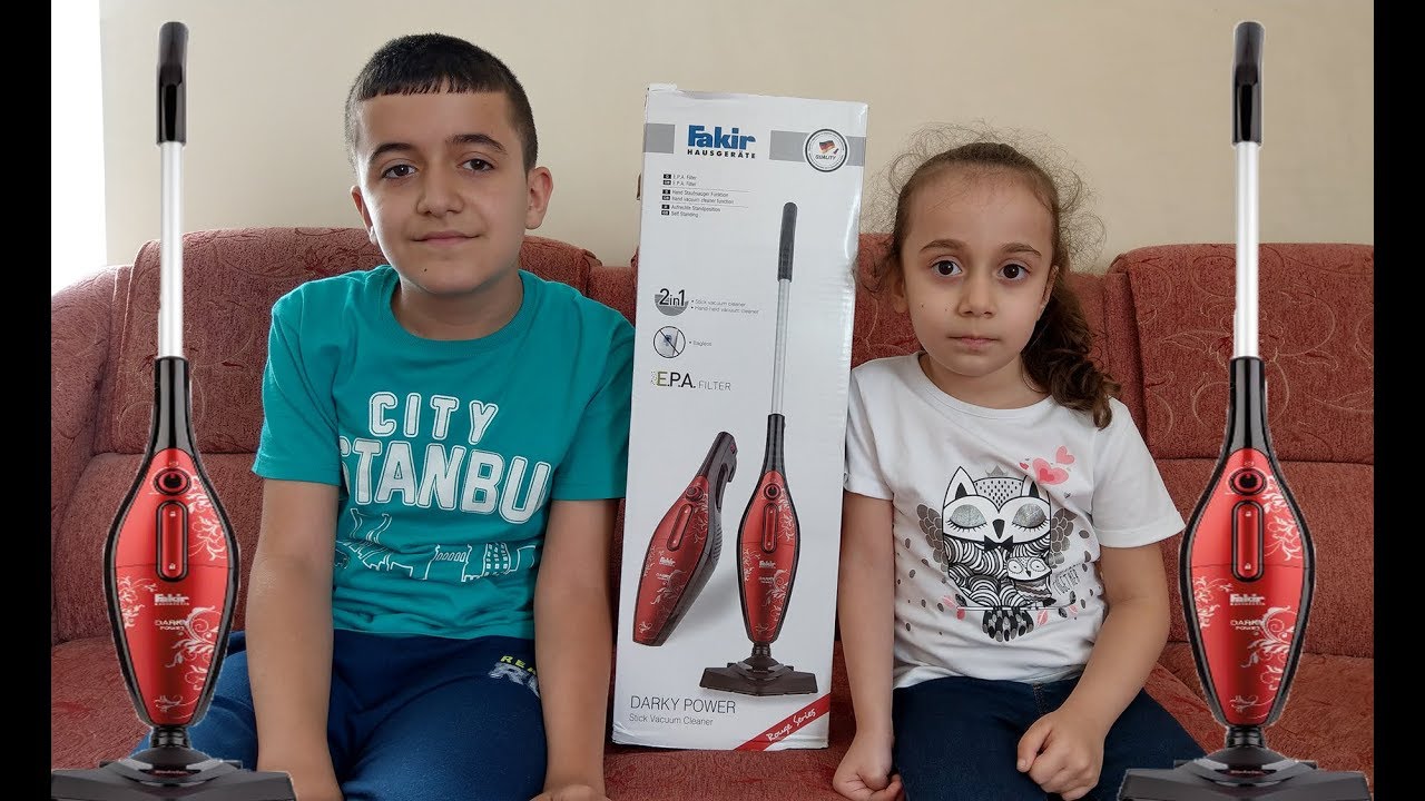Fakir Darky Power Elektrikli Süpürge Rouge kutu açılımı ve incelemesi.
