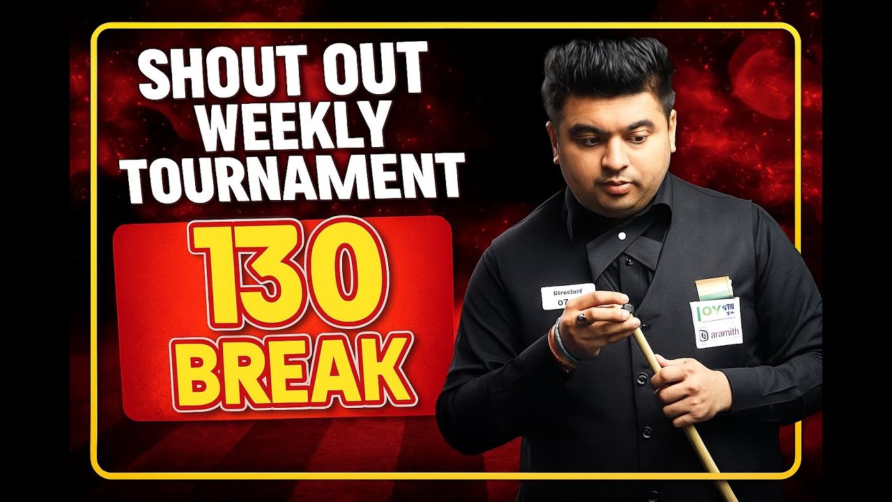 Tournament Highlights: Stunning 130 Break By Piyush Kushwaha🔥