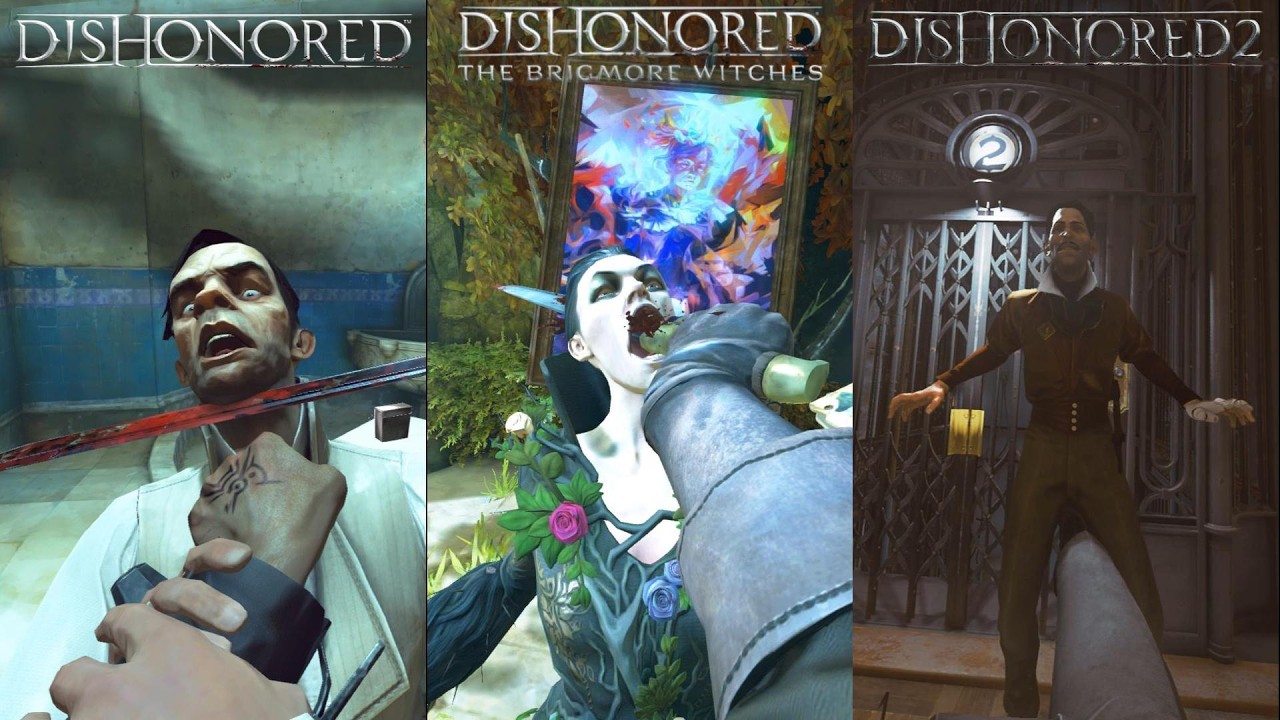Dishonored: All Assasination Target/Main Villain Takedowns and Finishing Moves