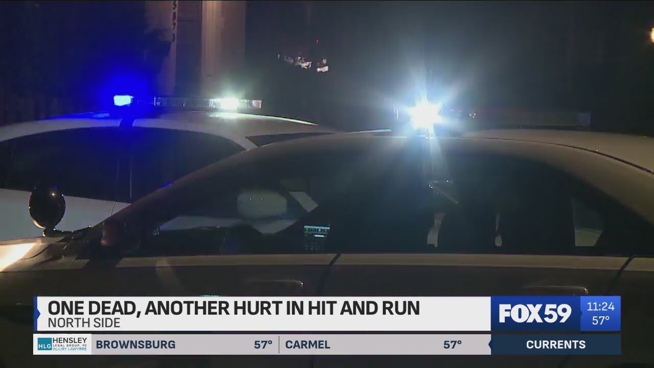 1 killed, 1 hurt in Indy hit-and-run crash