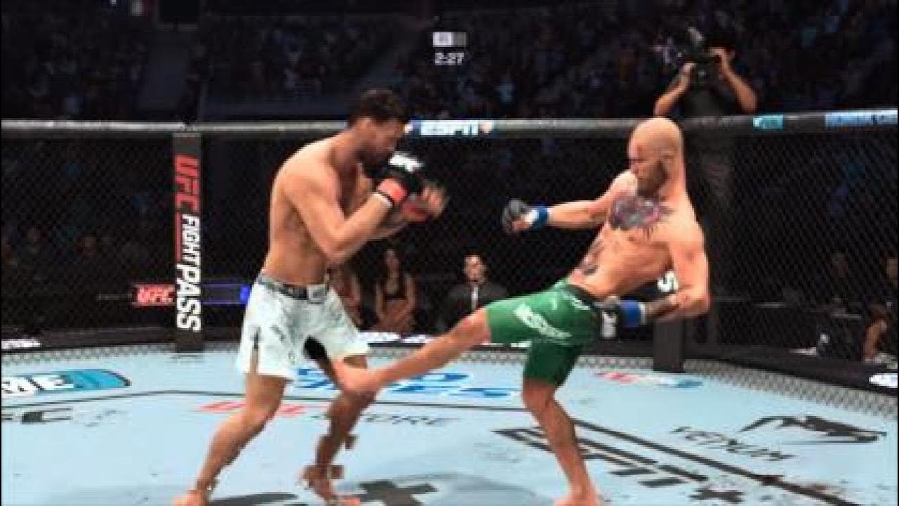 Mauricio Ruffy Vs Connor McGregor [ IA FULL FIGHT ] - UFC 5 -Gameplay PS5