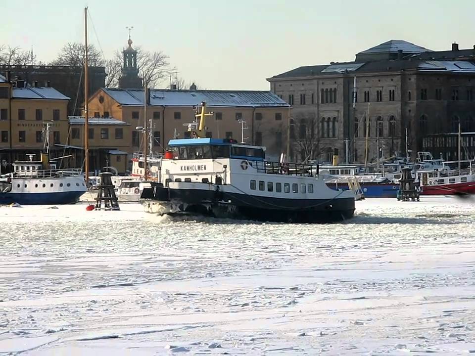en liten f&auml;rja isbrytare