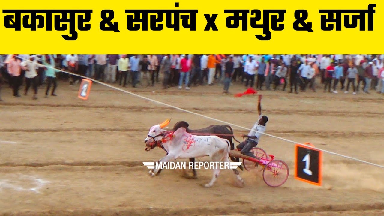 बकासुर & सरपंच x मथुर & सर्जा | सेमी फायनल क्रमांक 7 | माळशिरस मैदान