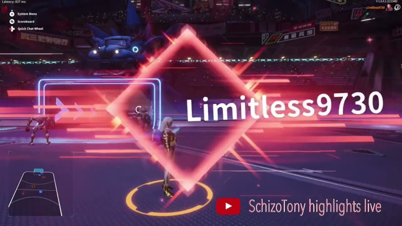 Superball highlights in the beginning. (Newbies player)