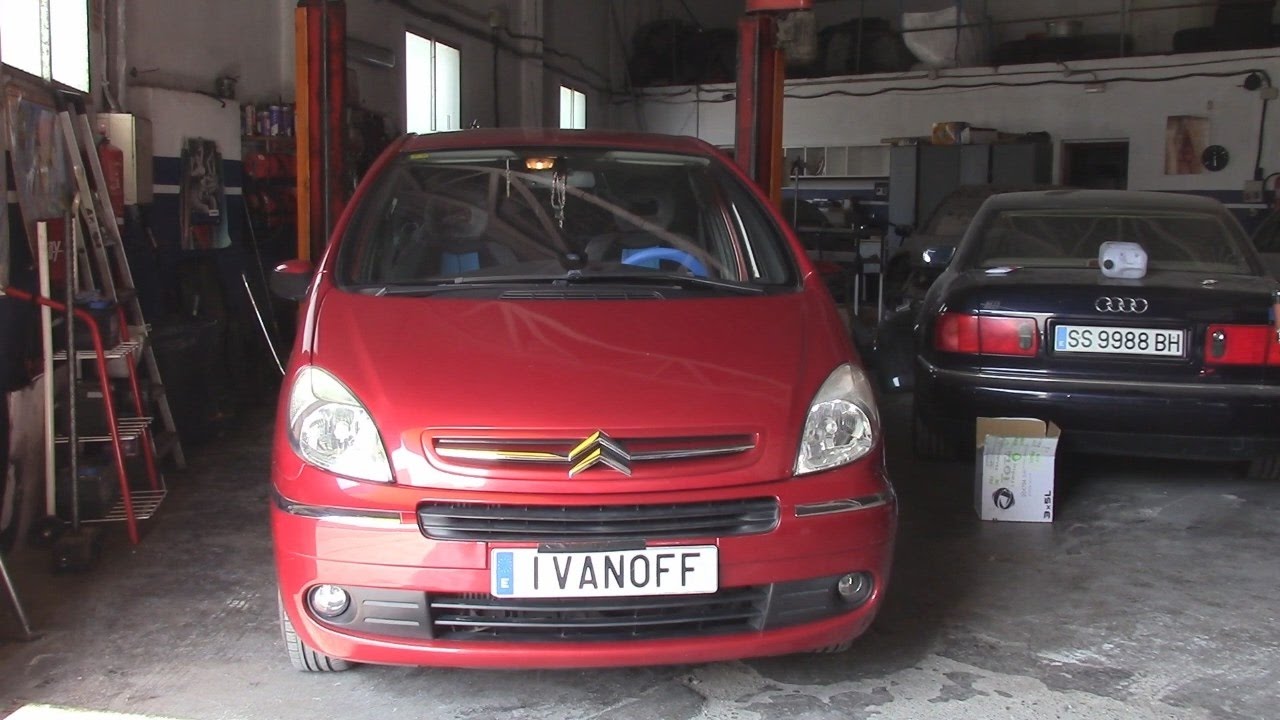 Ремонт автомобиля Citroen Xsara Picasso  2007, замена радиатора отопления. Покупки.