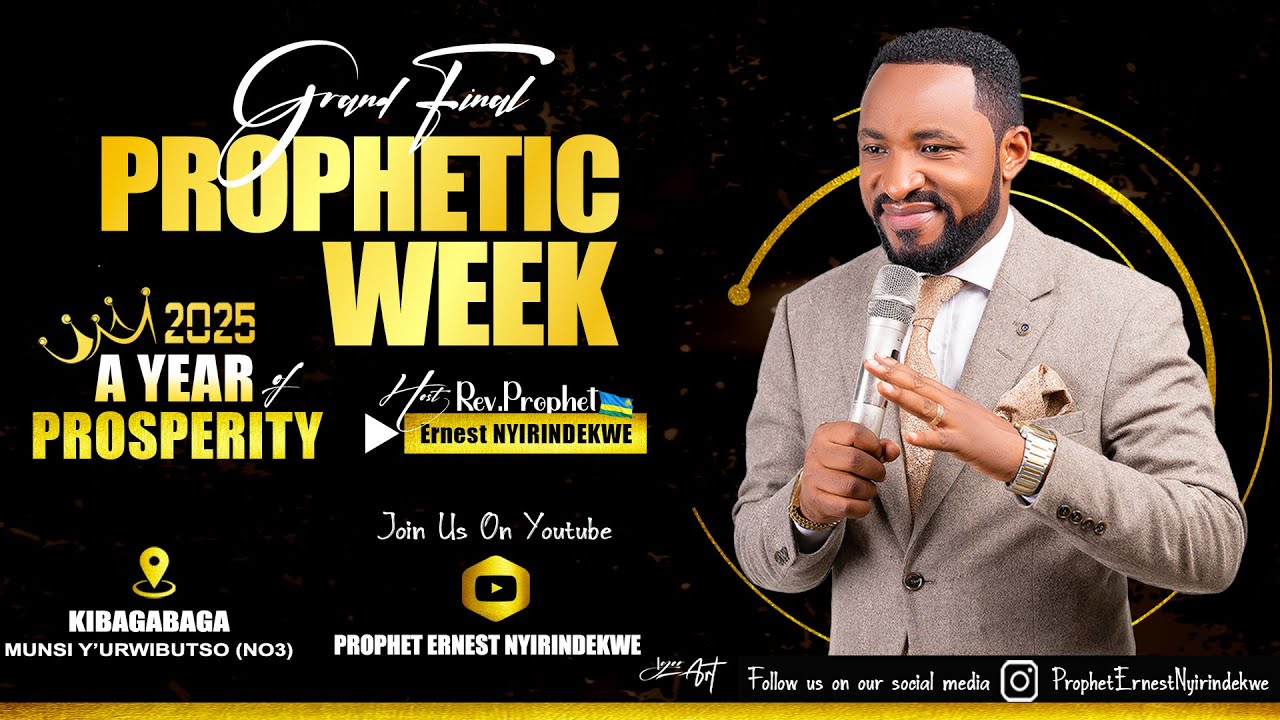 12/1/2025/ 16:00  SEVEN (7) DAYS OF PROPHECY FINAL- SEVEN DAY (7) WITH REV PROPHET ERNEST N
