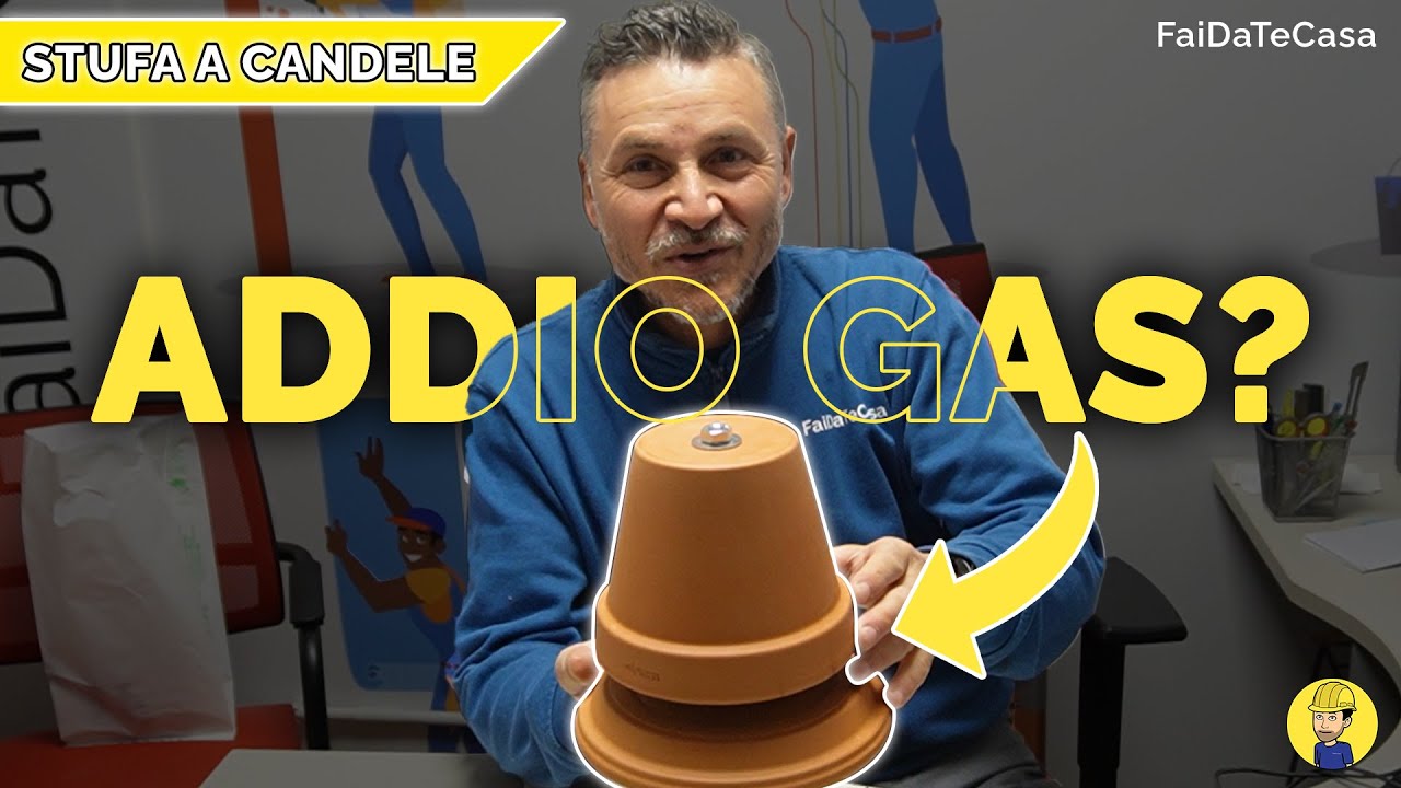 ADDIO DEFINITIVO AL GAS? - Tutta la verità sulla Stufa a Candele che stà spopolando su internet.