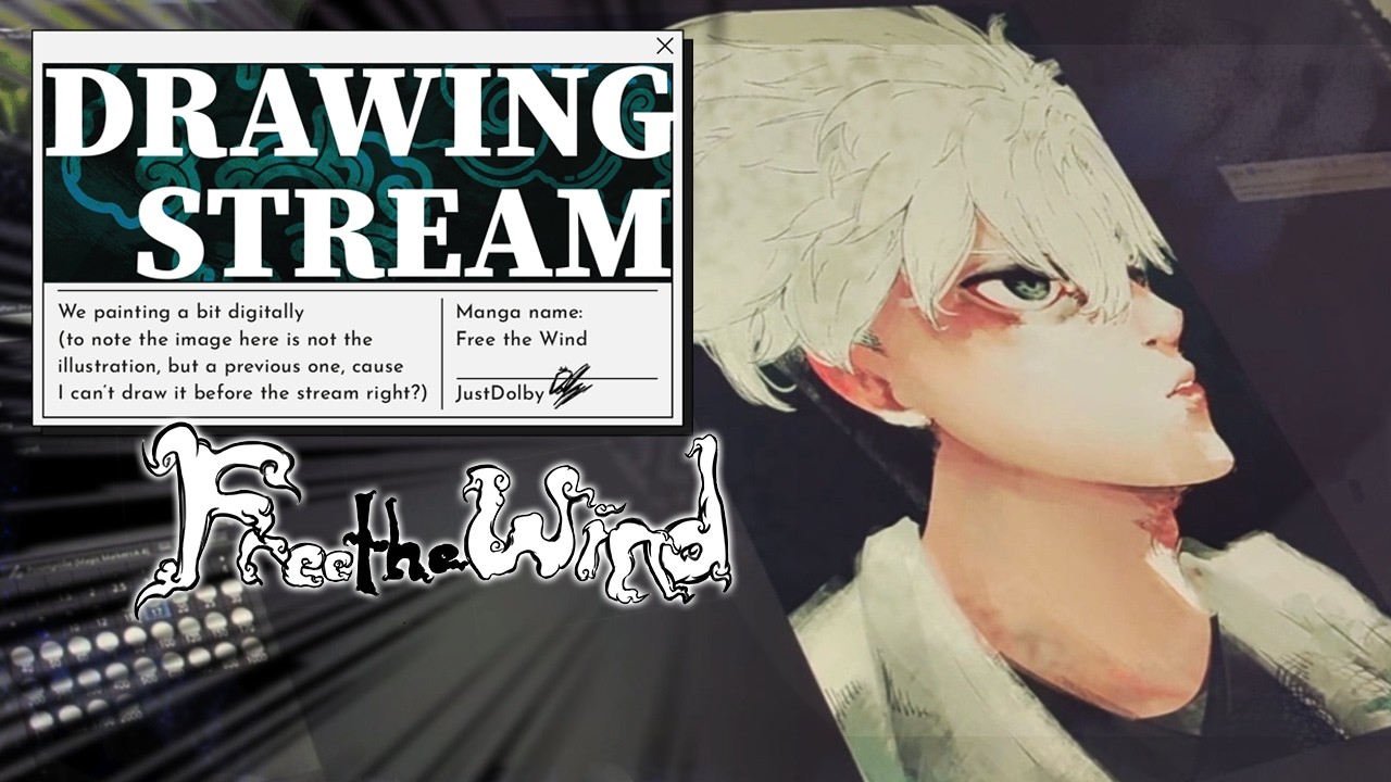 Drawing Stream (Painting haha hihi)