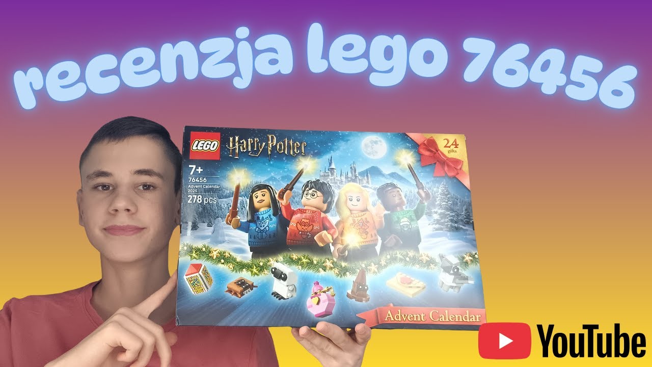 KALENDARZ ADWENTOWY LEGO HARRY POTTER 2025! (76456) - RECENZJA