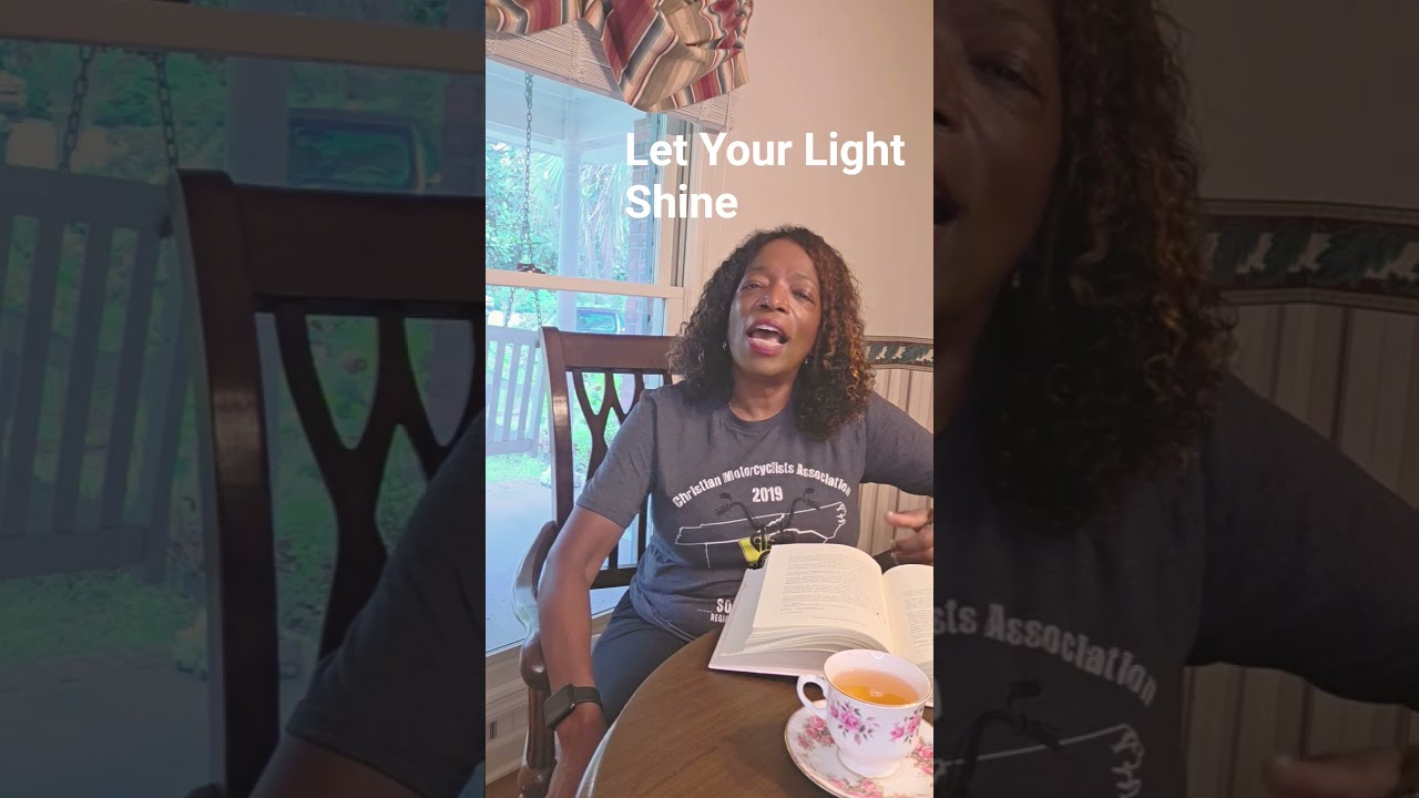 Let Your Light Shine - Daily Devotional @BiscuitsandHoney #Jesus #Light #shine #inspiration  #prayer