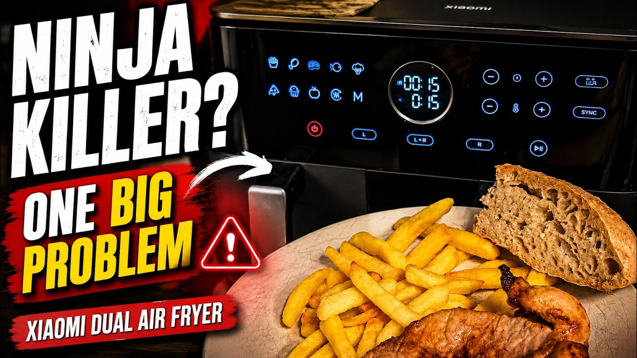 Аэрофритюрница Xiaomi Dual Zone Air Fryer 10L лучше, чем Ninja? Долгосрочный обзор.