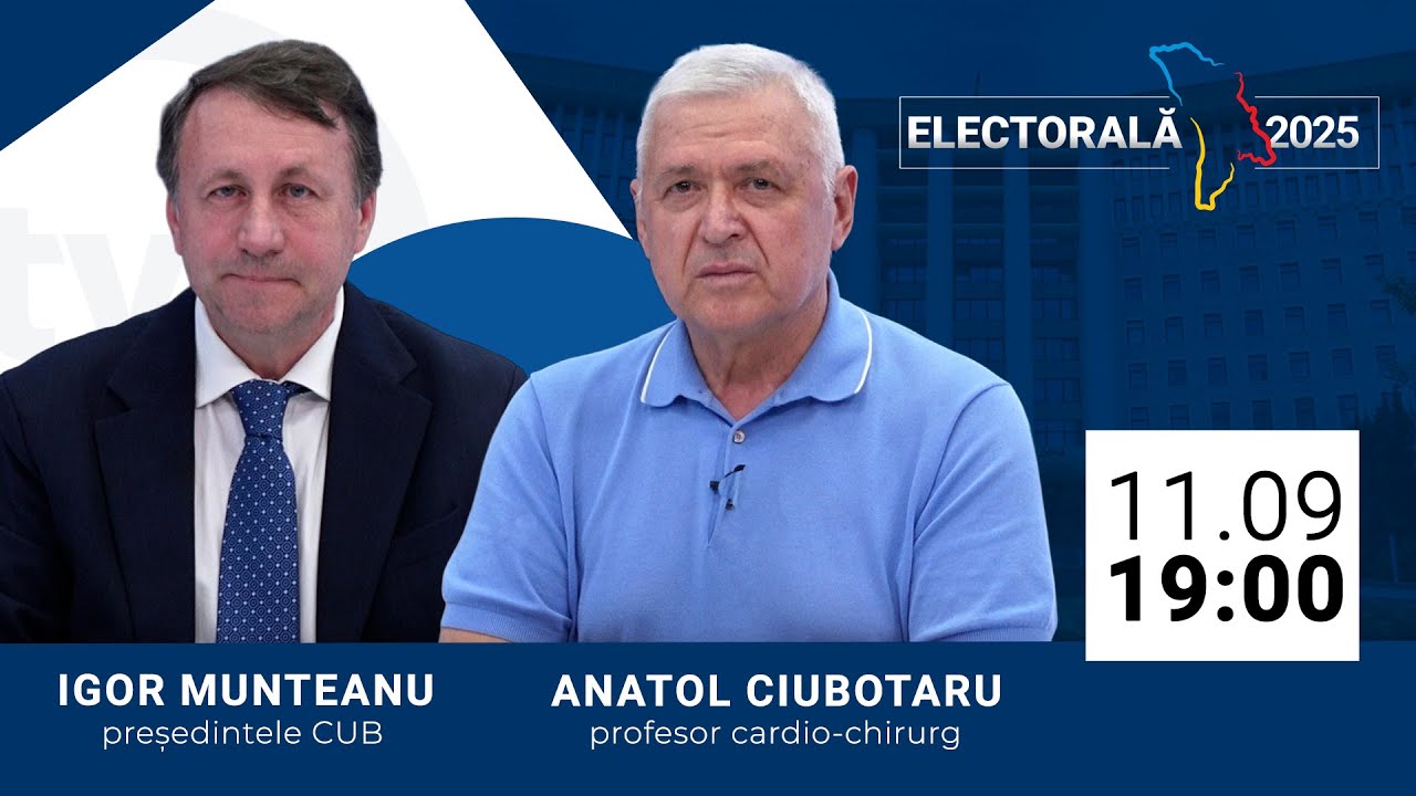 Electorală 2025 // Invitați: Igor Munteanu, Anatol Ciubotaru - CUB