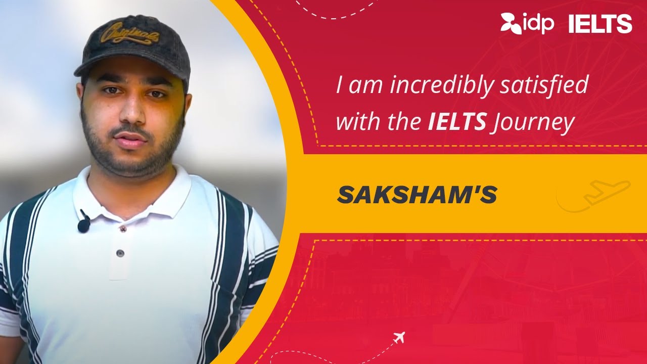 IELTS Journey to Canada: Saksham's Success Story 🌎