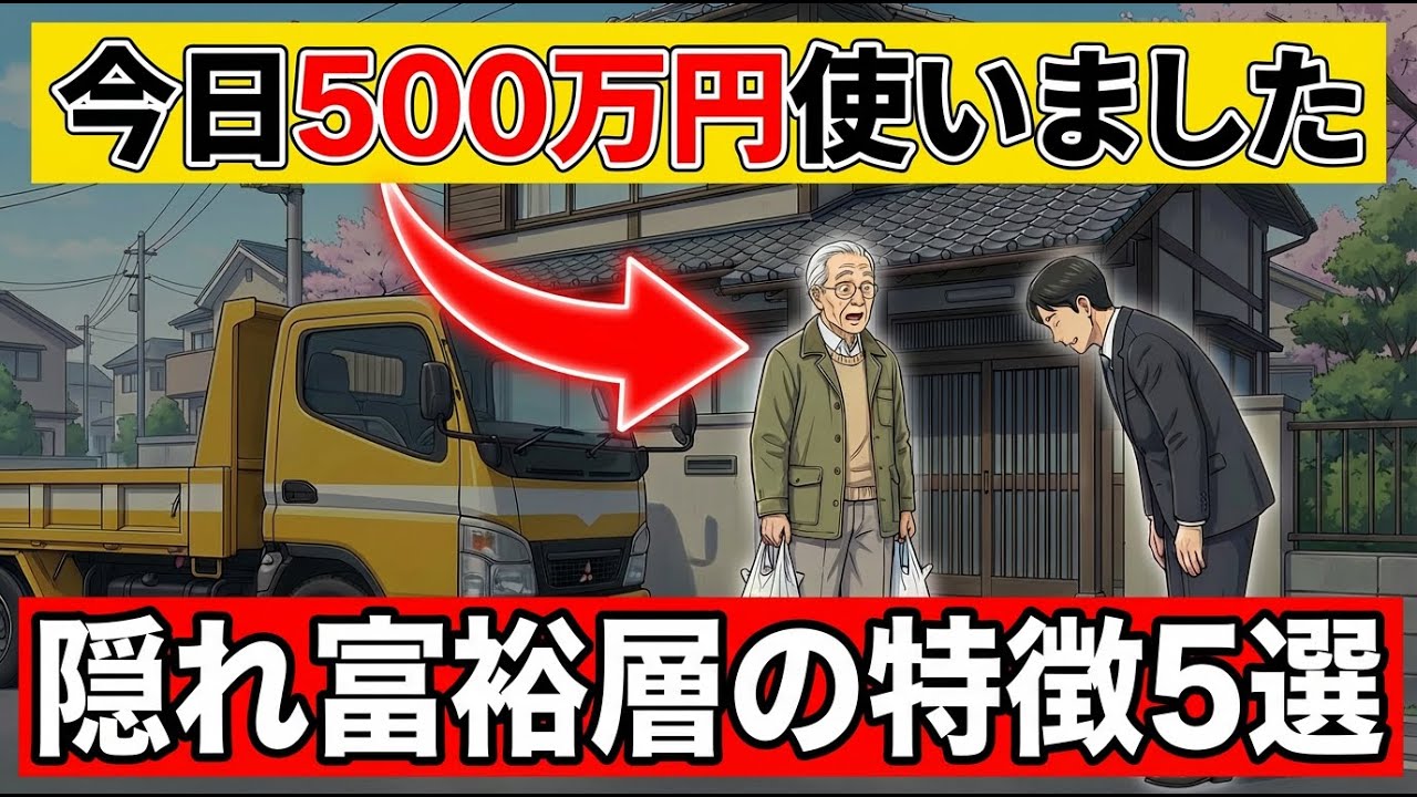 【隠れ富裕層】普段は食費月2万。でも今日は500万円使いました。その理由。