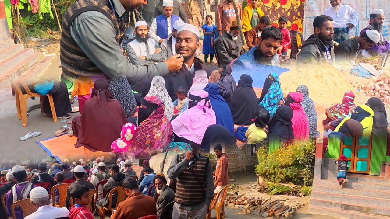 ভোলা ০৪ আসনের হাত পাখা প্রার্থীর উঠান বৈঠক। চরফ্যাশন, ভোলা