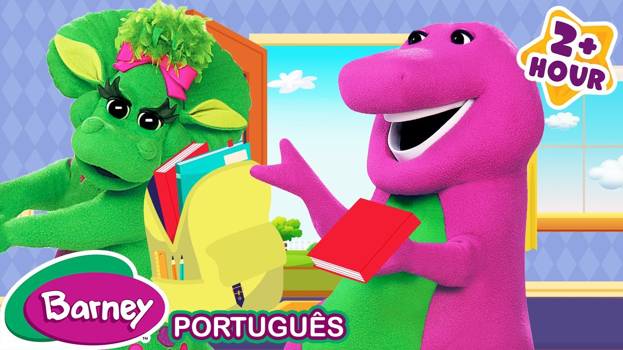 De volta &agrave; escola! | Hist&oacute;rias de aprendizado para crian&ccedil;as | Epis&oacute;dios completos | Barney e Amigos