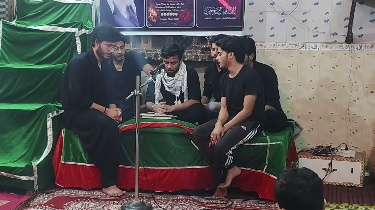 19 Ramzan Shahadat Imam Ali a.s. marsiyakhwani | Syed Amil Abbas Kazmi wa Humnava | Anjuman AKBARI🏴