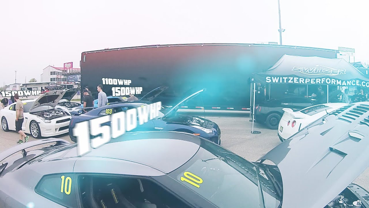 2000HP GT-R Goliath -VS- 2000HP UGR Lambo and more!