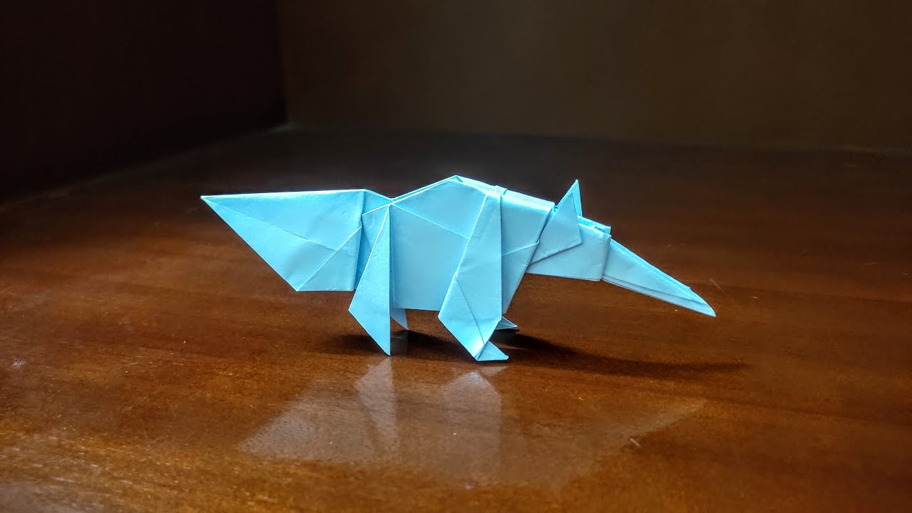 Origami Anteater Easy - How To Make An Origami Anteater - Easy Origami