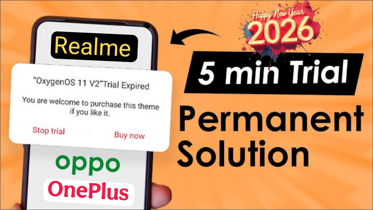 Fix 5-Minute Theme Trial on Realme, Oppo & OnePlus | থিম সমস্যার স্থায়ী সমাধান ২০২৬
