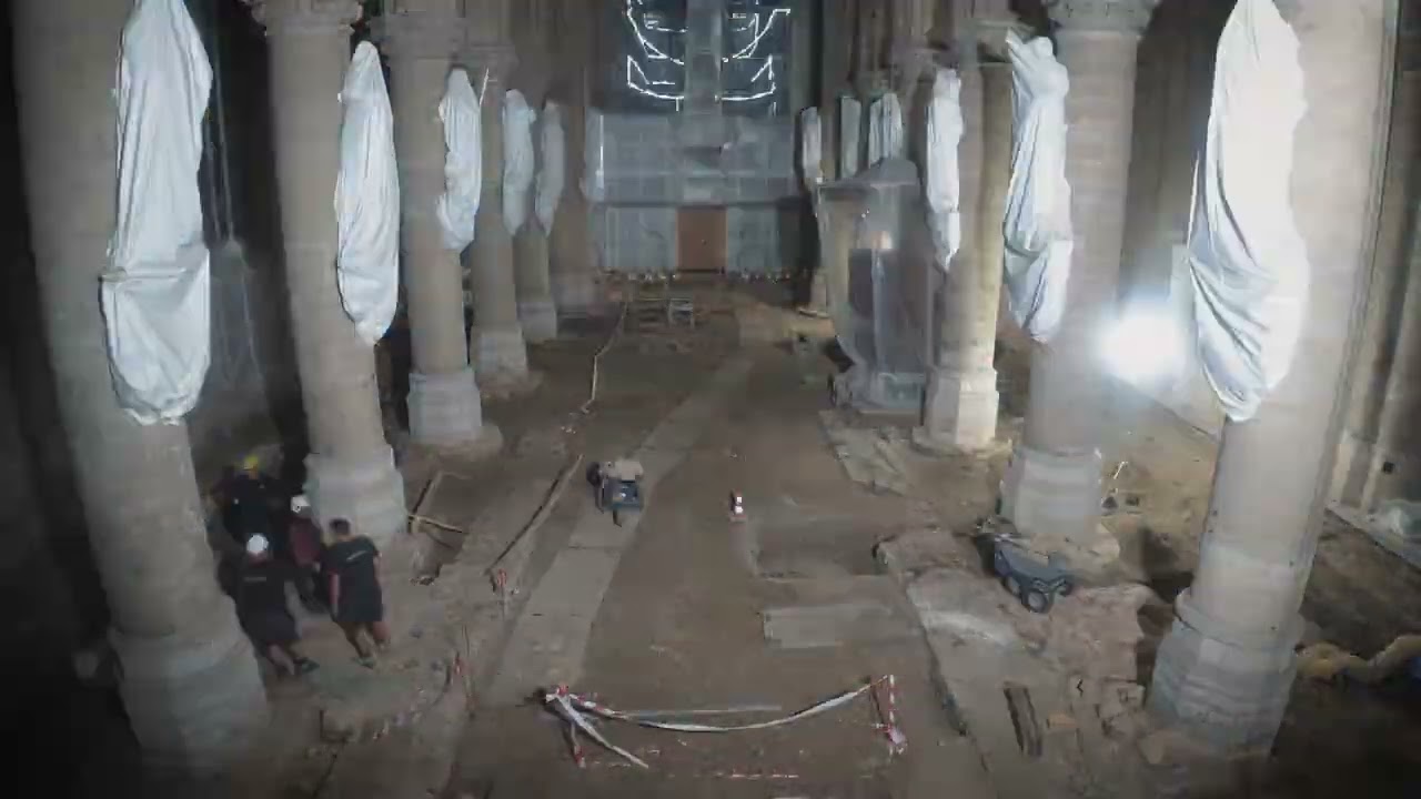 Restauratie Sint-Gummaruskerk timelapse kwartaal 04-2025