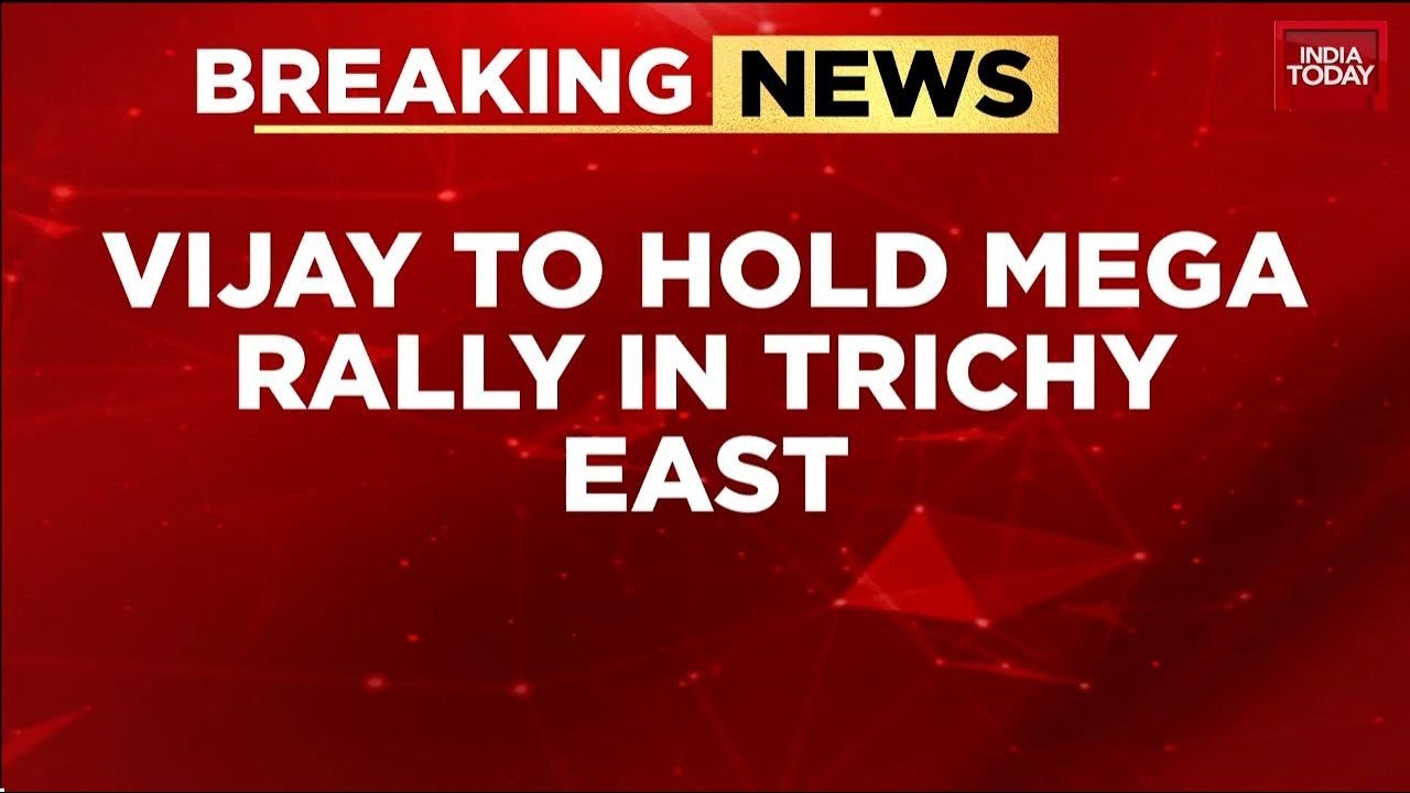 TVK Chief Vijay To File Nomination From Trichy East On April 2, Takes On Incumbent DMK MLA Inigo