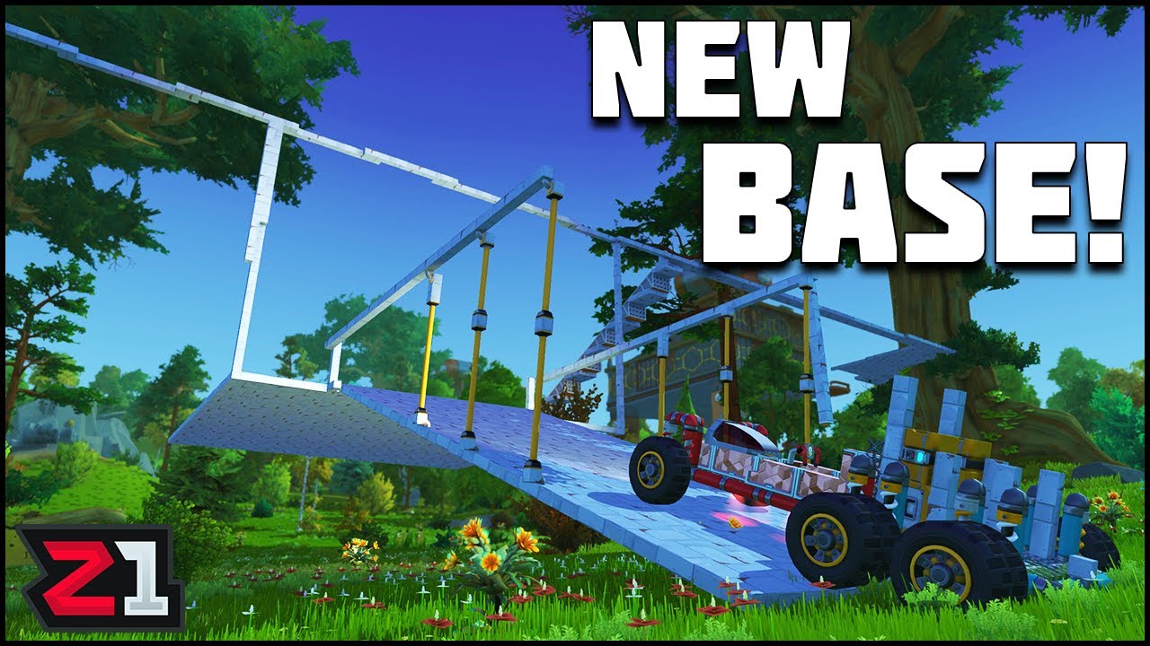 Starting the Tree House BASE ! Scrap Mechanic Survival Ep 23 | Z1 Gaming