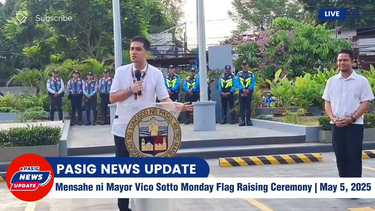 🔴LIVE: Mayor Vico Sotto | Mensahe at Announcement | May 5, 2025