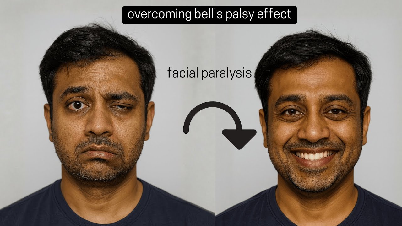 I Reverse my Facial Paralysis  #ahmedabad #fitness  #wellness
