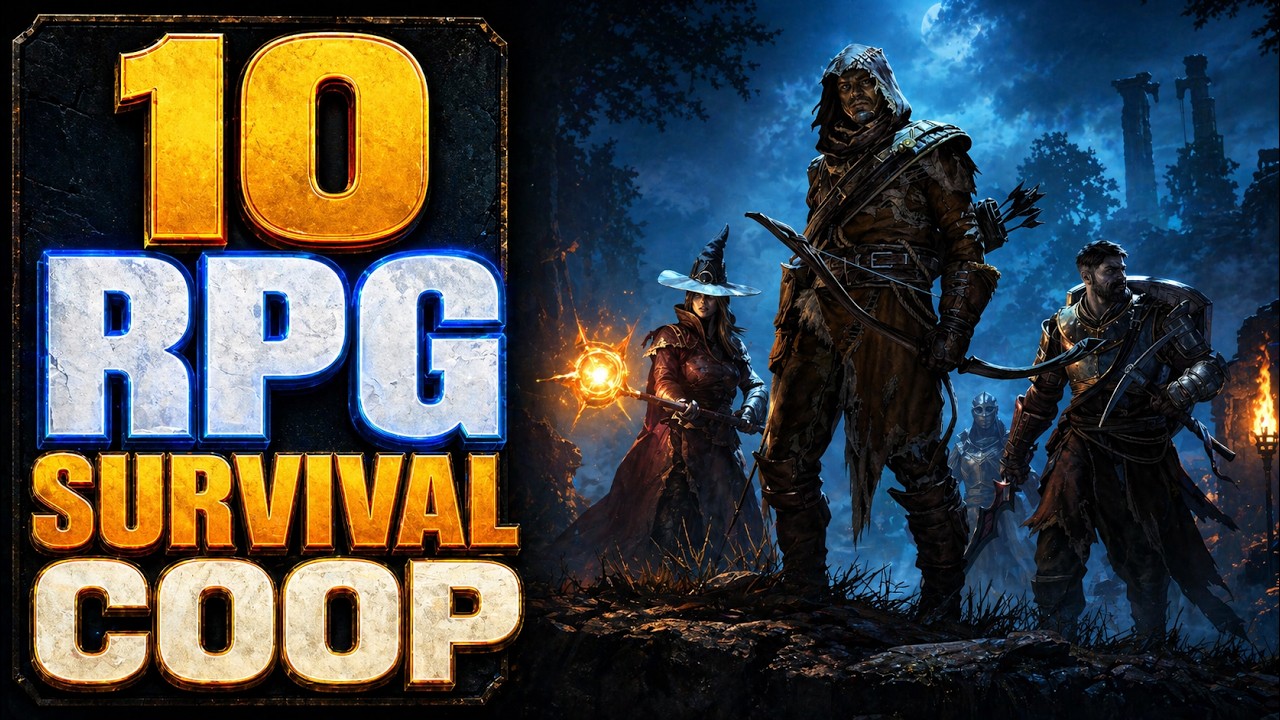 10 Action RPG Survie INCROYABLES en COOP