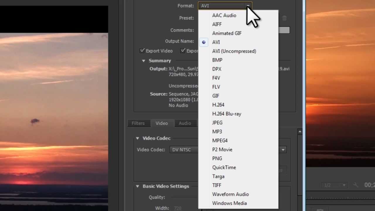 Adobe Premiere Pro CS6 — сохранение (экспорт) видео [Руководство]