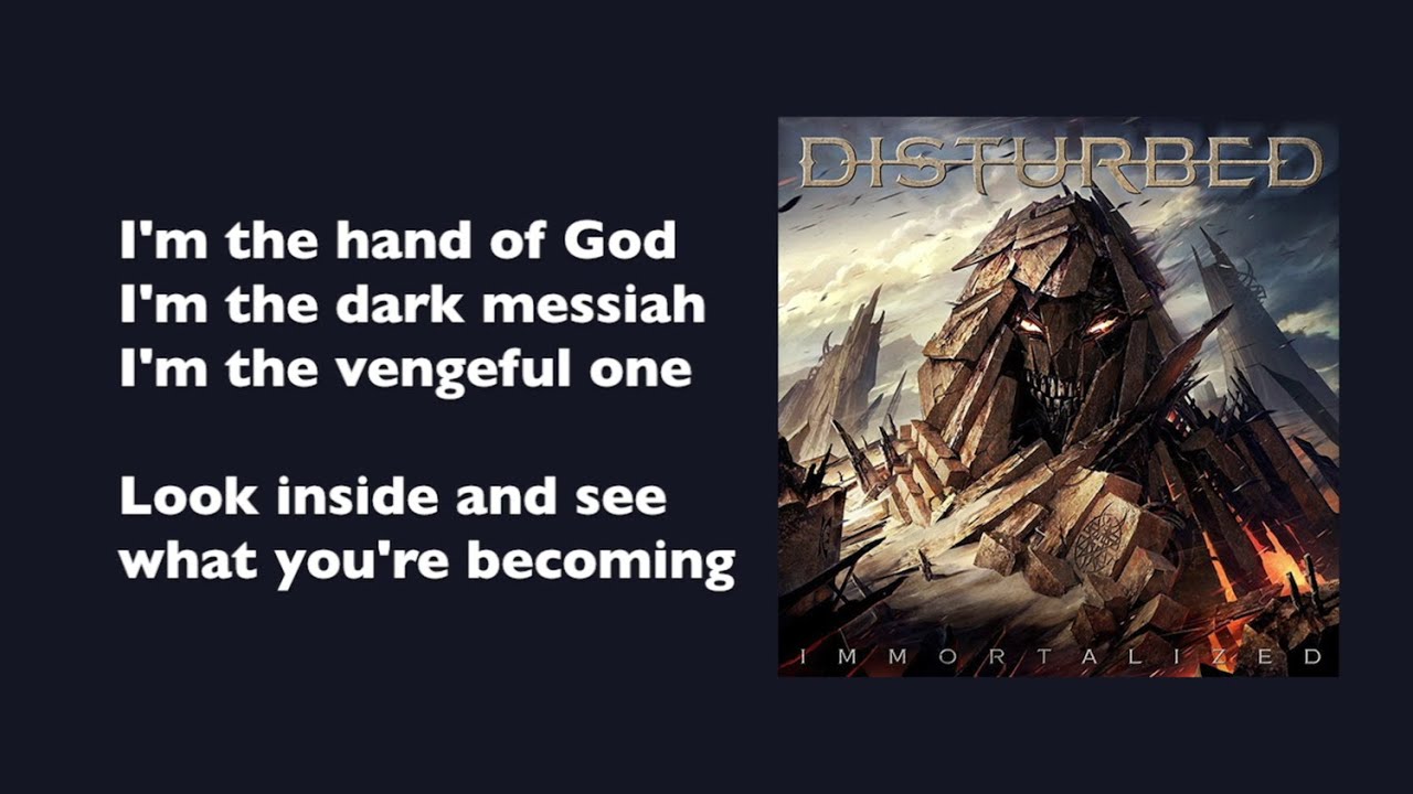 Disturbed - The Vengeful One (with lyrics)