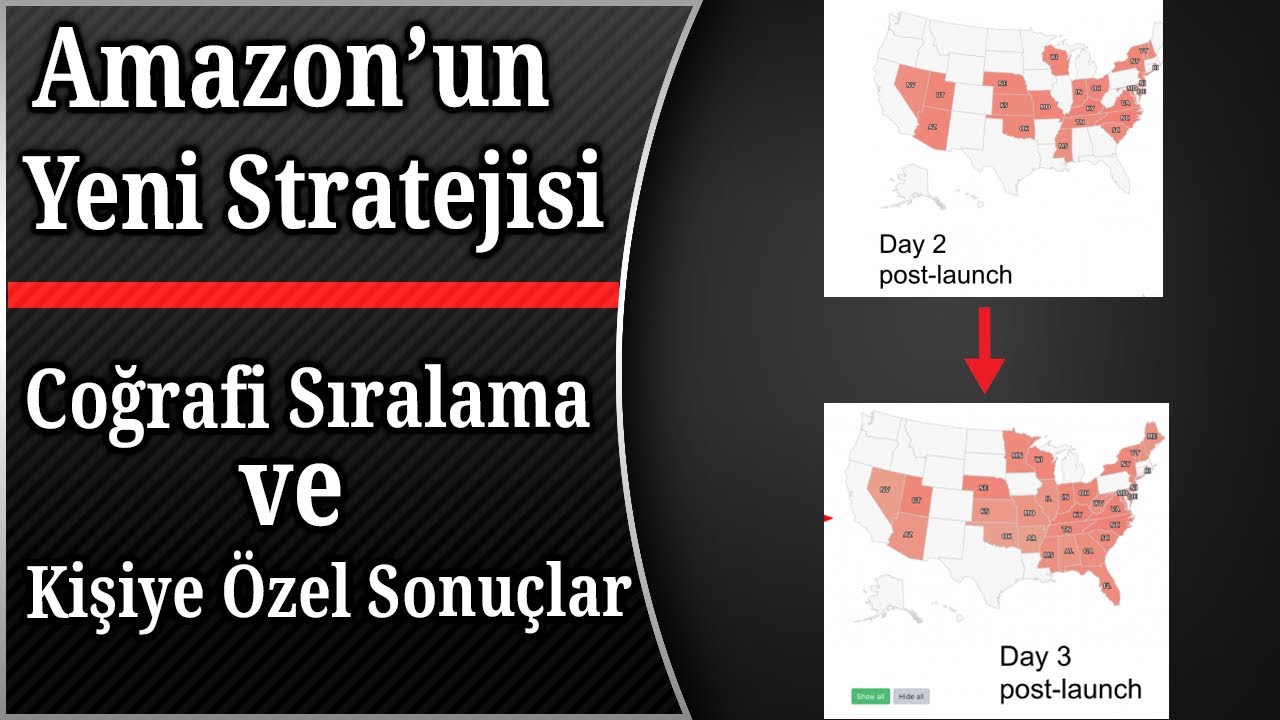 Amazon''da Yeni Stratejiler - Kişisel Sonuçlar ve Coğrafi Sıralama (PhD. Yev Marusenko ile)