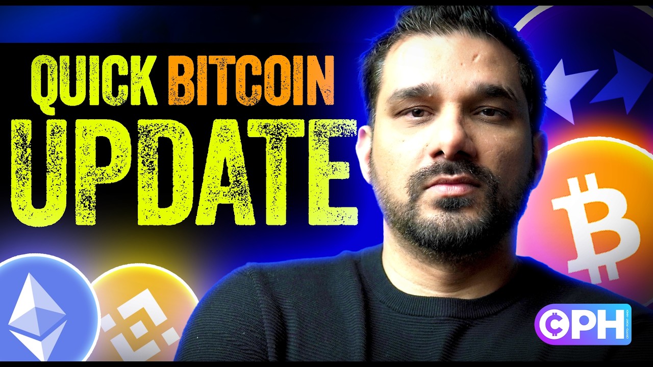 🚨 QUICK BITCOIN AND CRYPTO MARKET UPDATE!