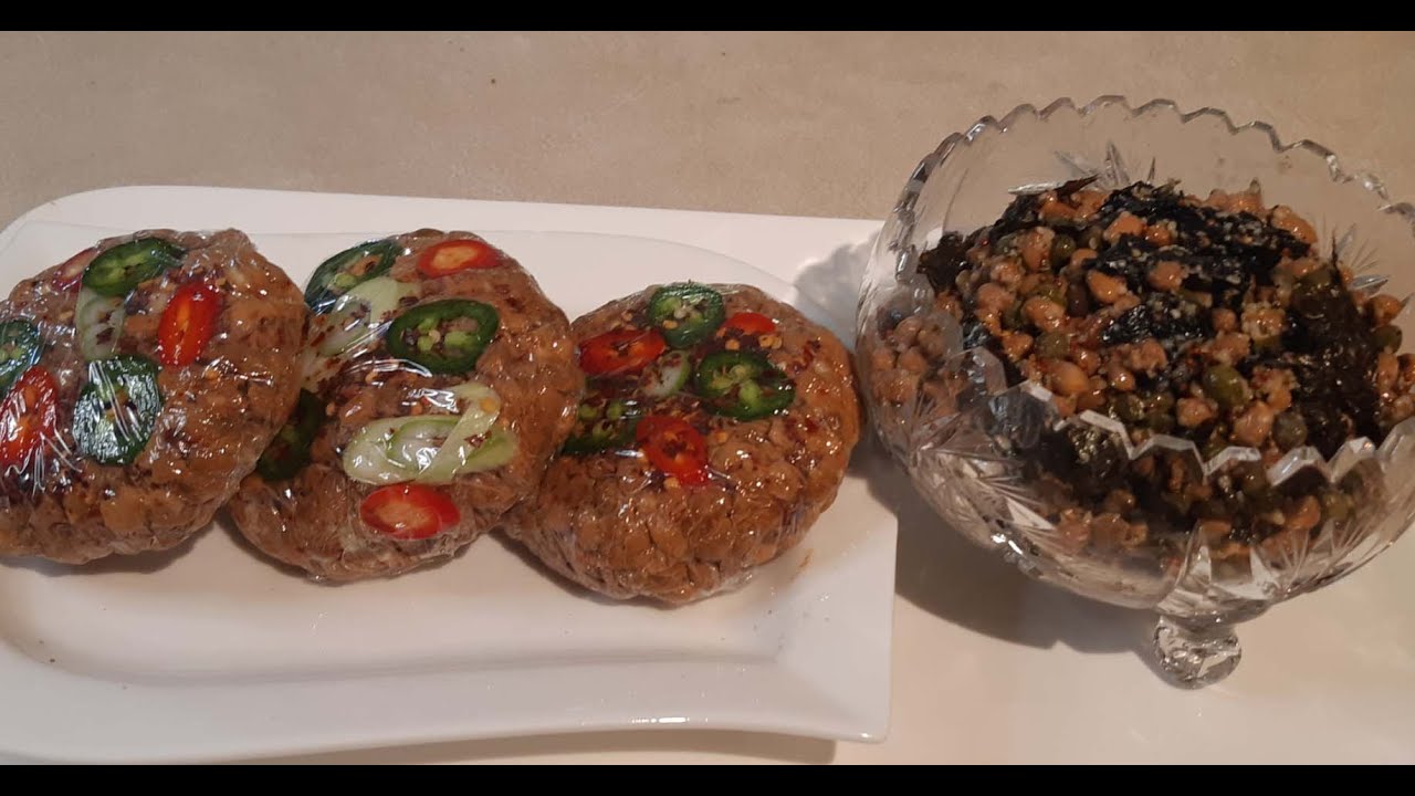 누구나 쉽게 만들수 있는 청국장 만들기 / Making fermented bean paste