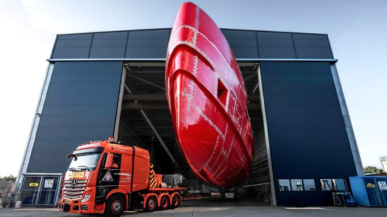 Superyacht Production inside Mega Factories &ndash; Billionaires&rsquo; yacht Manufacturing Process: Documentary