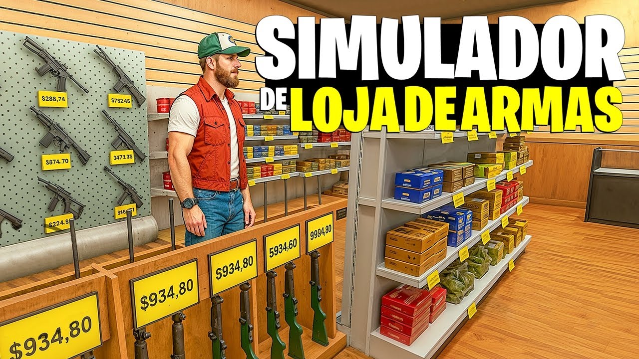 🔴AO VIVO🔴 SIMULADOR DE LOJA de ARMAS! - Jogando SHOTING RANGE SIMULATOR + PUBG &aacute;s 21h