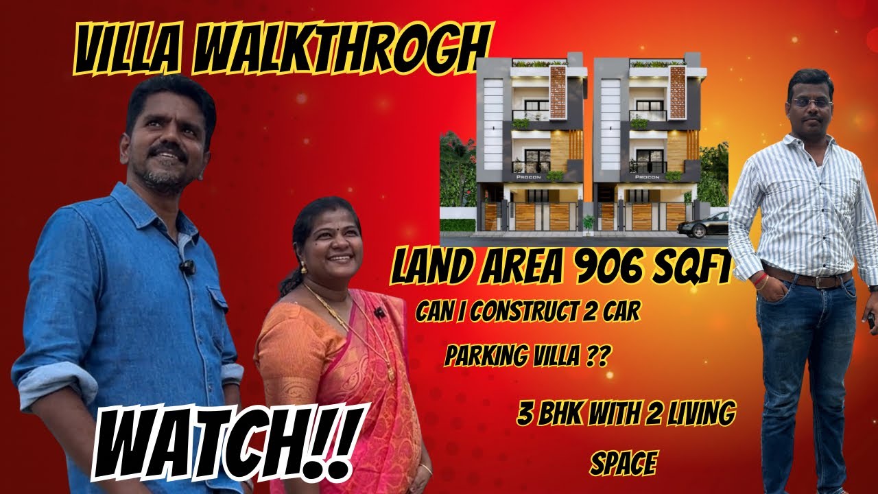 Luxury villa walkthrough …Ready for sale in vengambakkam main road 