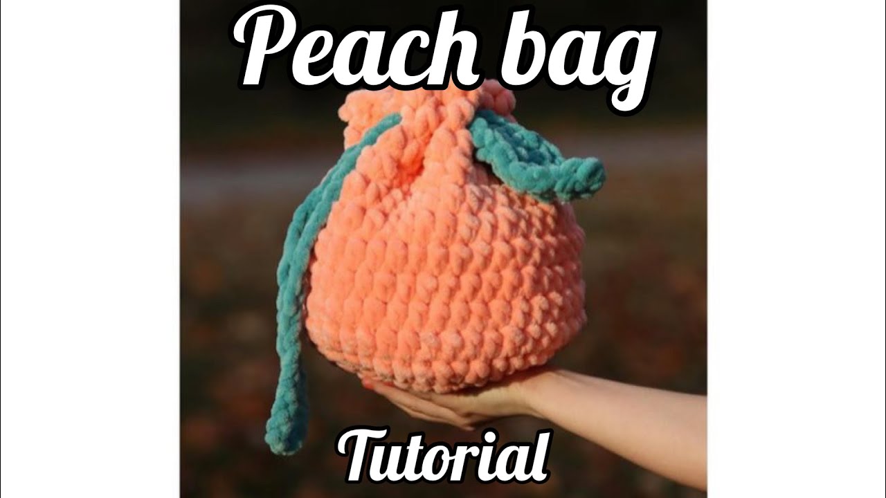 Make an ADORABLE peach bag!