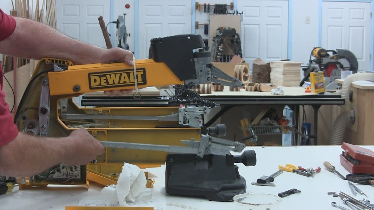 2014-12-04 DeWalt 788 Scroll Saw Service (part 4 of 4)