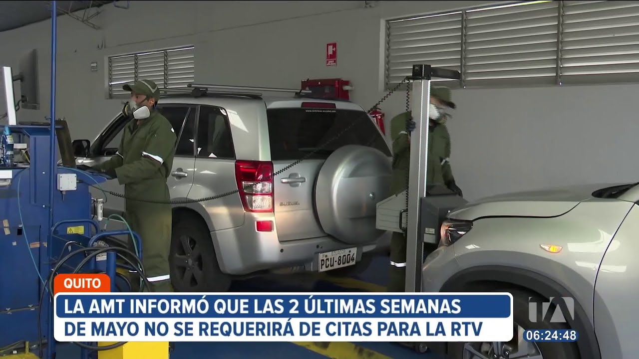 Los centros de revisión vehicular atenderán sin cita en Quito