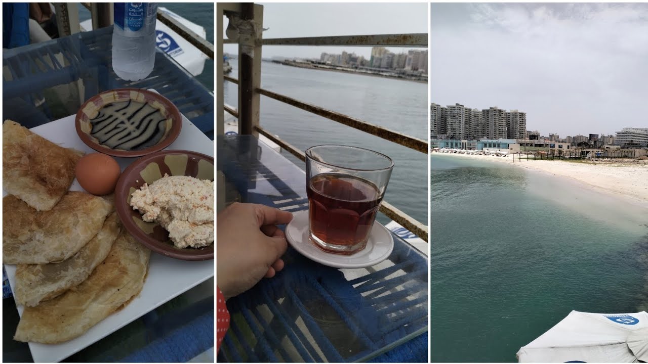 الجو نار في البيوت☀️ ،خرجنا وقعدنا على البحر🏖️  وصفة سهلة وسريعة 🥘