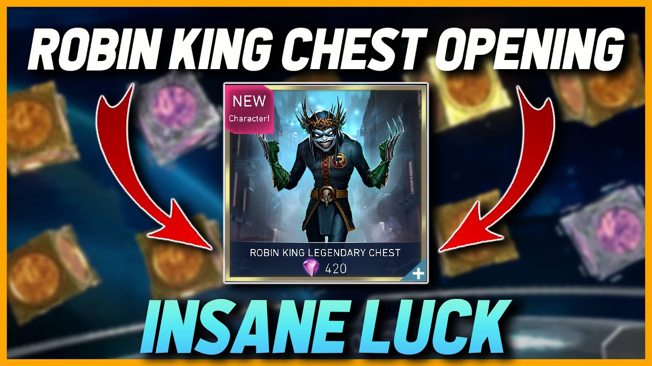 Injustice 2 Mobile | Robin King Legendary Chest Opening