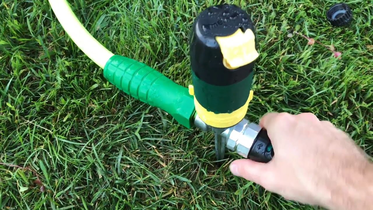 DIY Irrigation Part 2 - Melnor Rotor Sprinklers