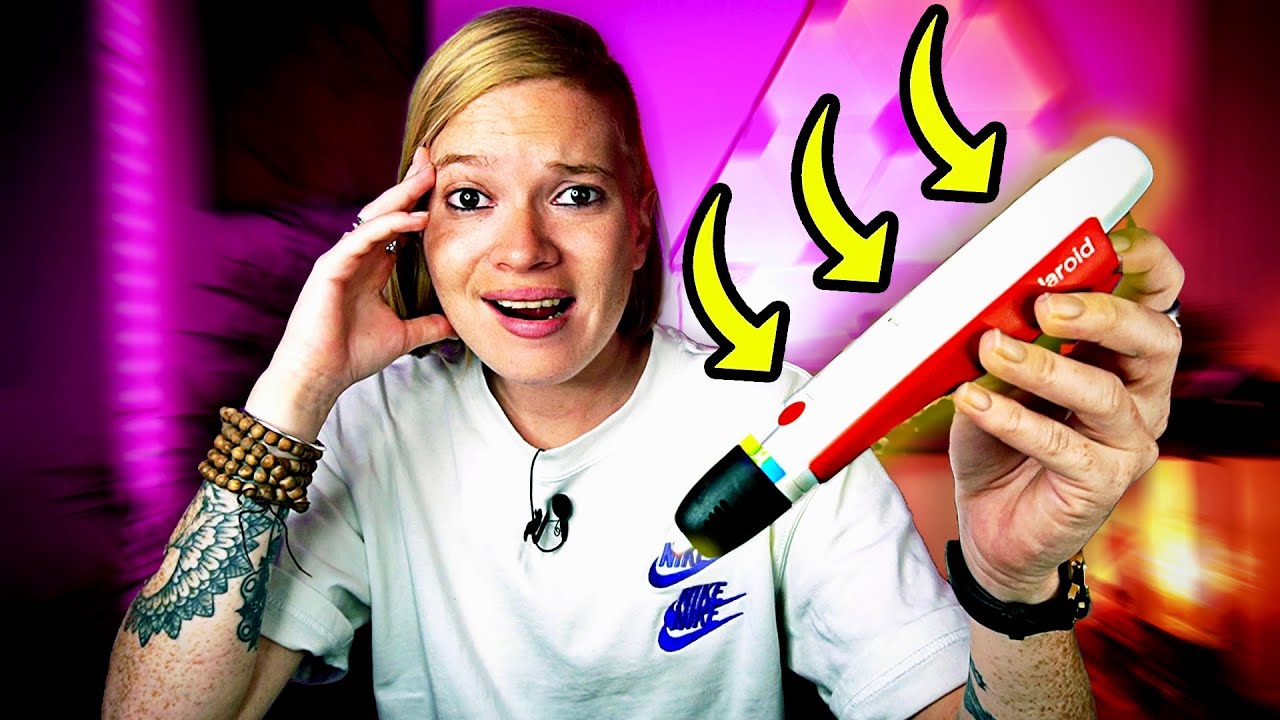 JE TESTE UN STYLO 3D QUI IMPRIME … DES BONBONS !! 🍭