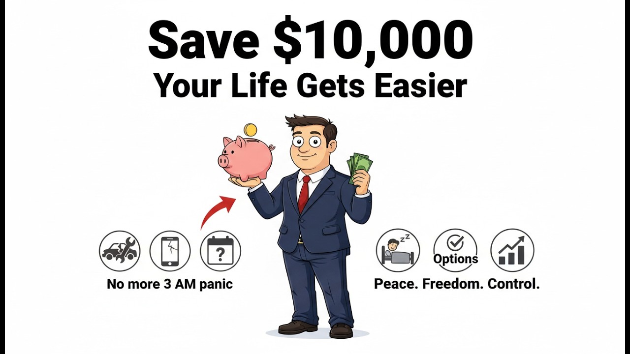 Save $10,000 and Your Life Gets Easier Overnight