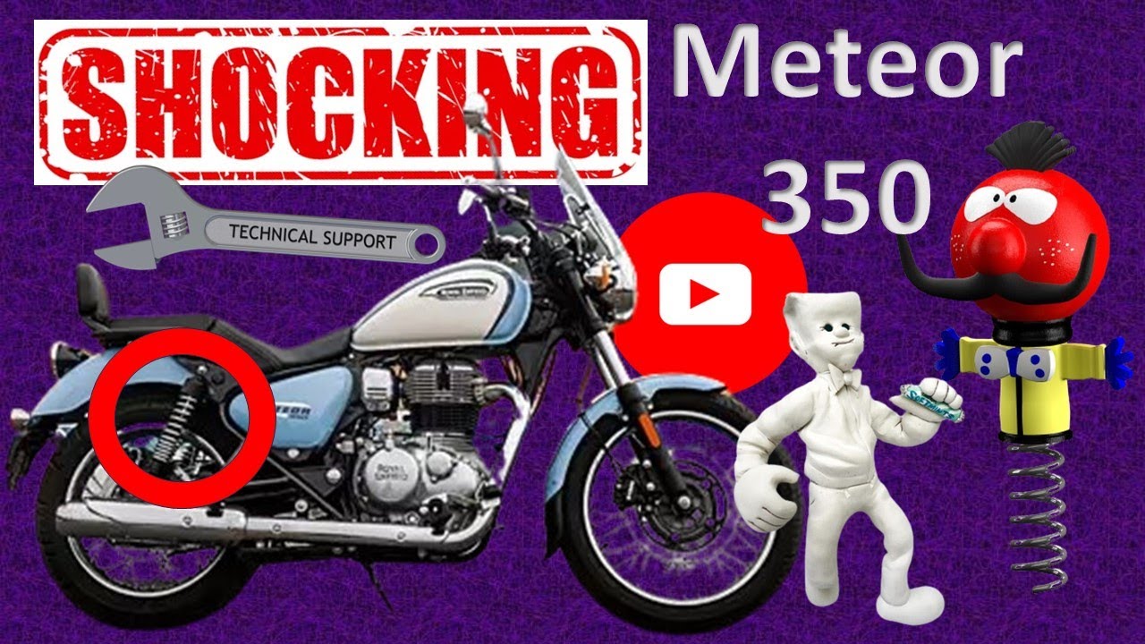Meteor 350 Suspension adjustment