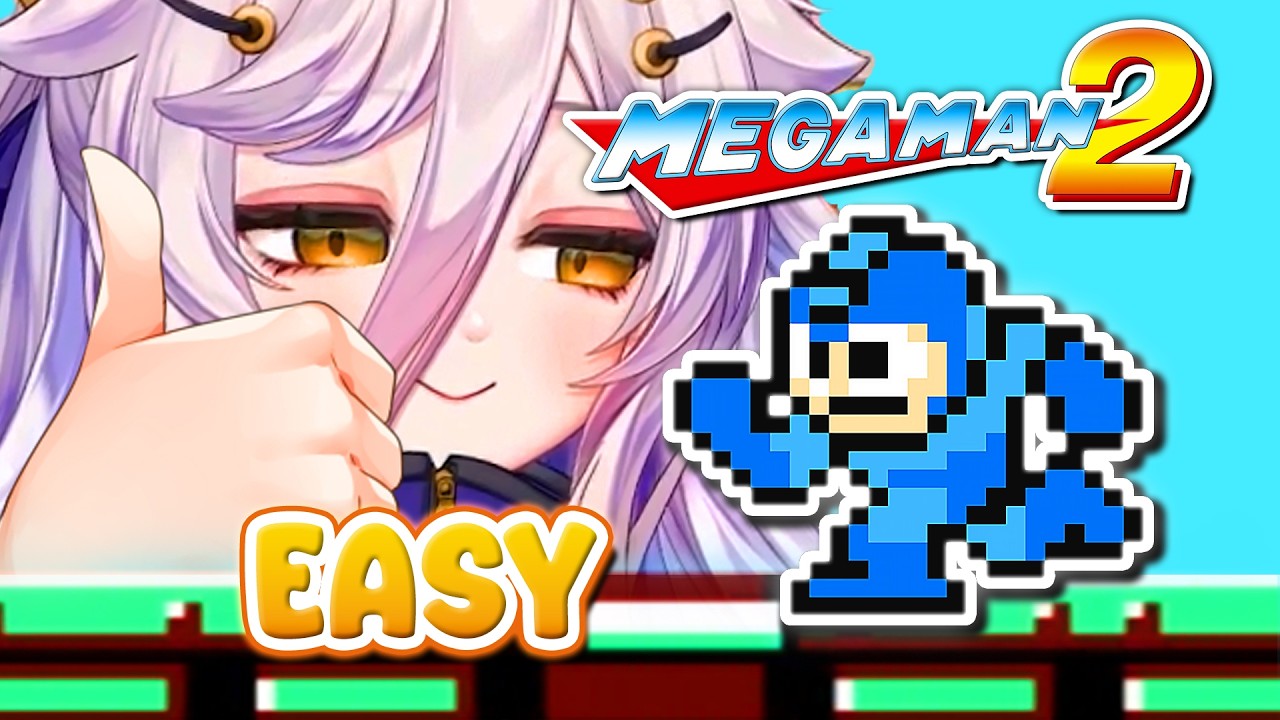 Хеня не ожидала, что Megaman 2 окажется таким простым.