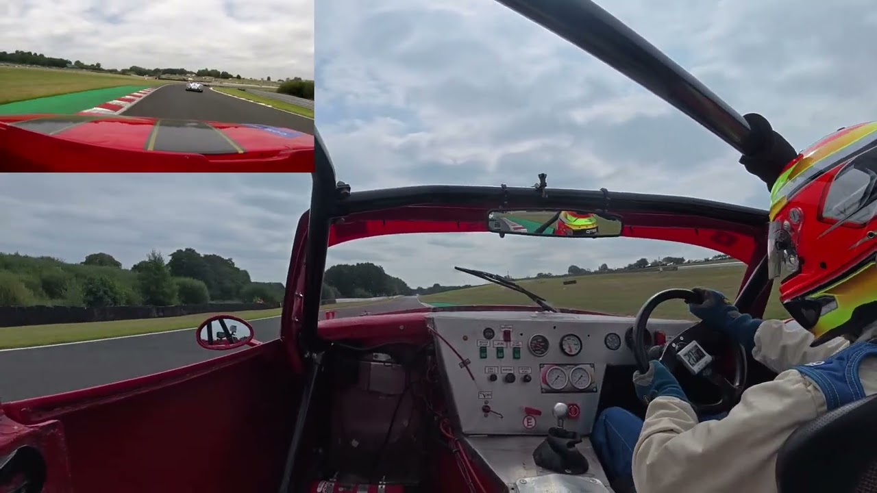 US AUTOSHOW 2025, Oulton Park. Bernie's V8s Race 1, In car TVR Griffith #95