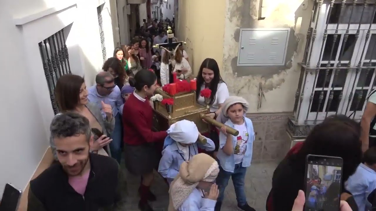 Viernes de Dolores: alumnos colegio de la Inmaculada. Morón